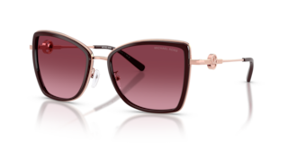 Occhiali da Sole Michael Kors Donna Corsica Rose Gold/Cordovan