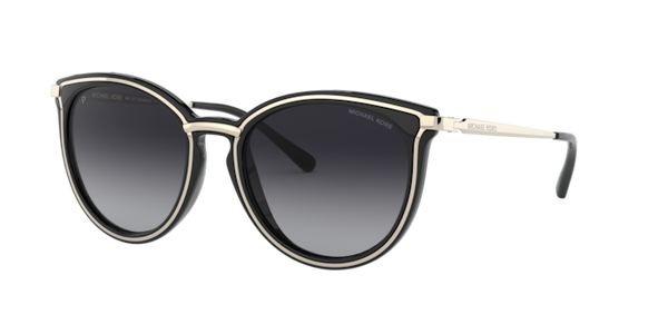 Occhiali da sole Michael Kors 0MK1077 Light Gold/Black Brisbane Donna