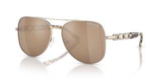 OCCHIALE DA SOLE DONNA | MICHAEL KORS MK 1121 - CHIANTI 10147P ORO CHIARO - CALIBRO 58
