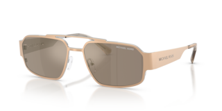 Occhiali da Sole Michael Kors Uomo Cape Town 0MK1182 Gold Matte