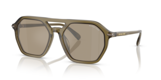 Occhiali da Sole Michael Kors Jackson Hole Olive Transparent Uomo