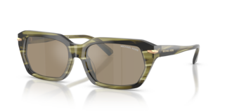 Occhiali da Sole Michael Kors Lake Tahoe Uomo Olive Horn | MK 0MK2265U