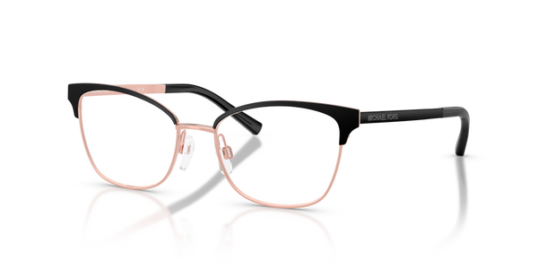 Occhiali da Vista Michael Kors 0MK3012 Donna Nero Opaco/Oro Rosa