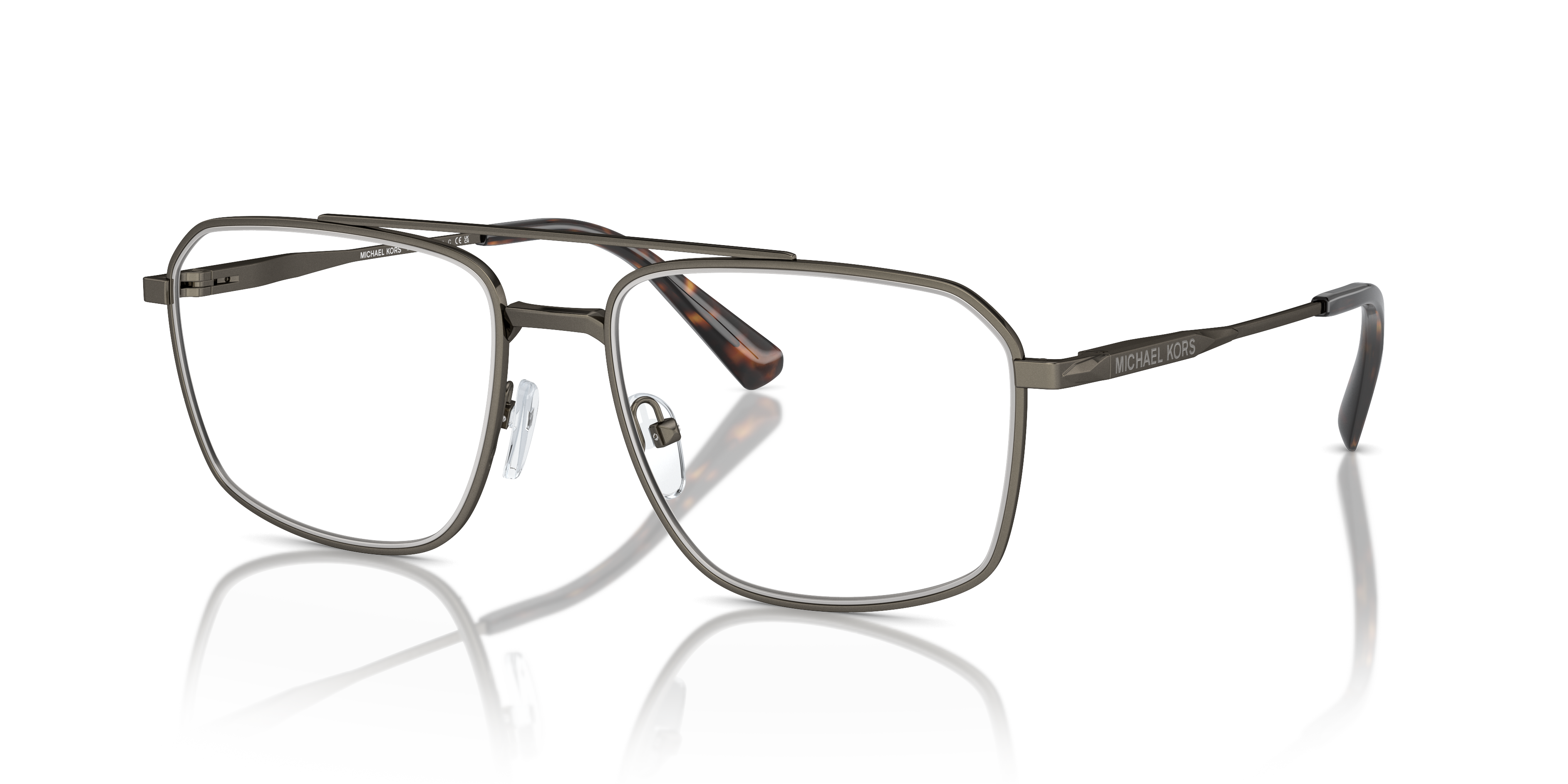 Occhiali da sole Michael Kors uomo 0MK3084 Tordrillo colore Shiny Husk su sfondo chiaro