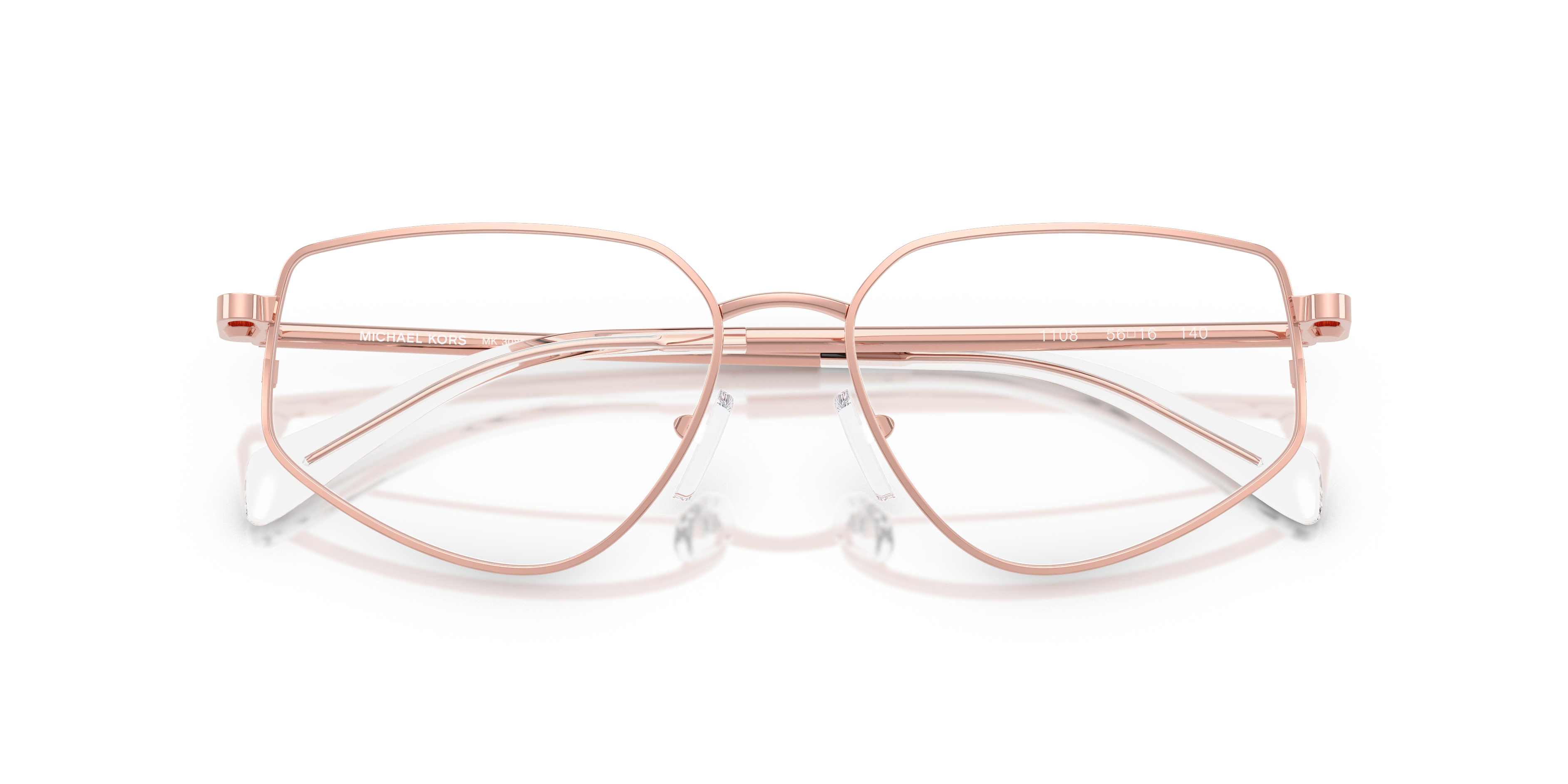 Occhiali da Sole Michael Kors Mendoza Donna Rose Gold Shiny