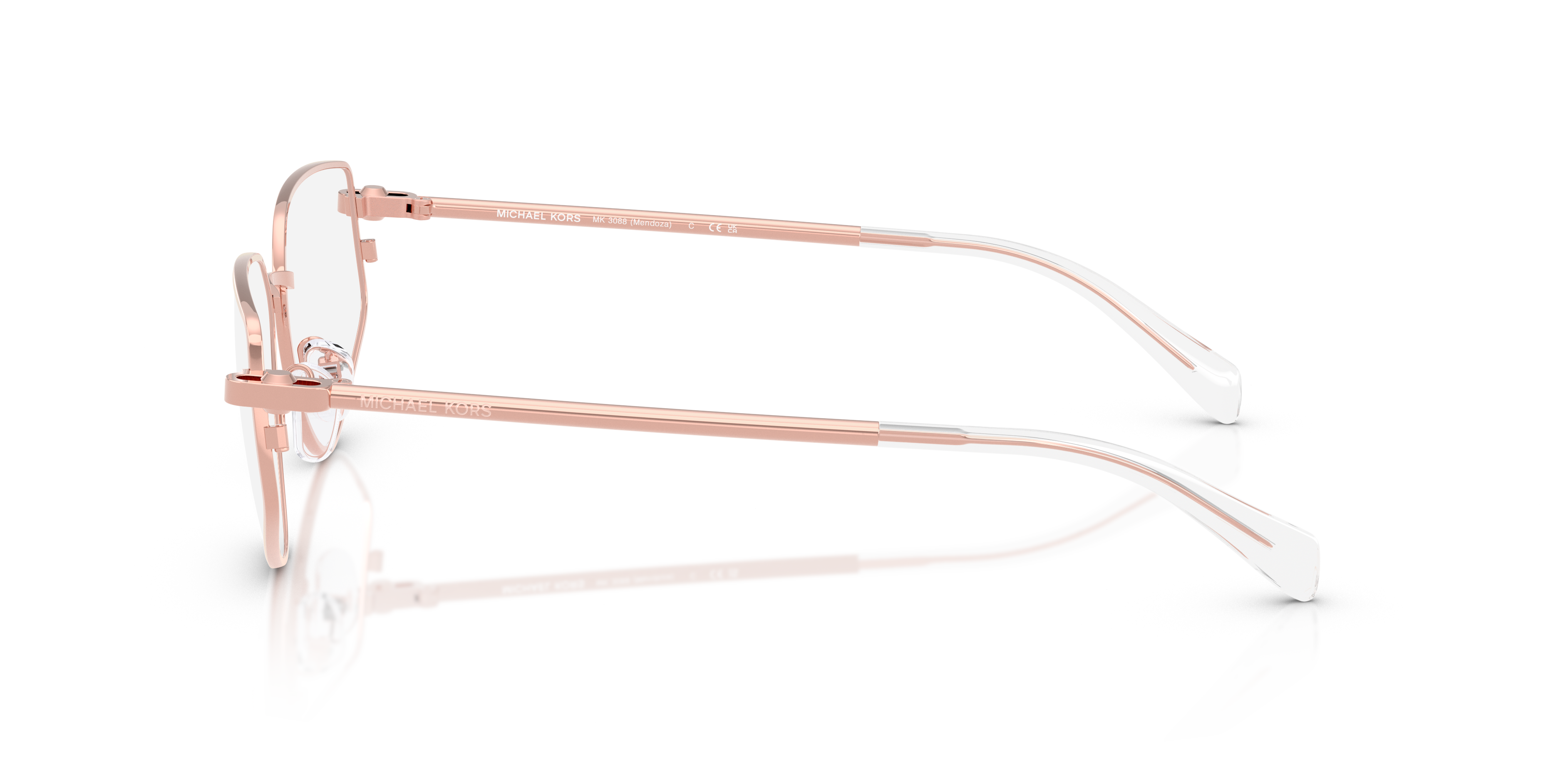 Occhiali da Sole Michael Kors Mendoza Donna Rose Gold Shiny