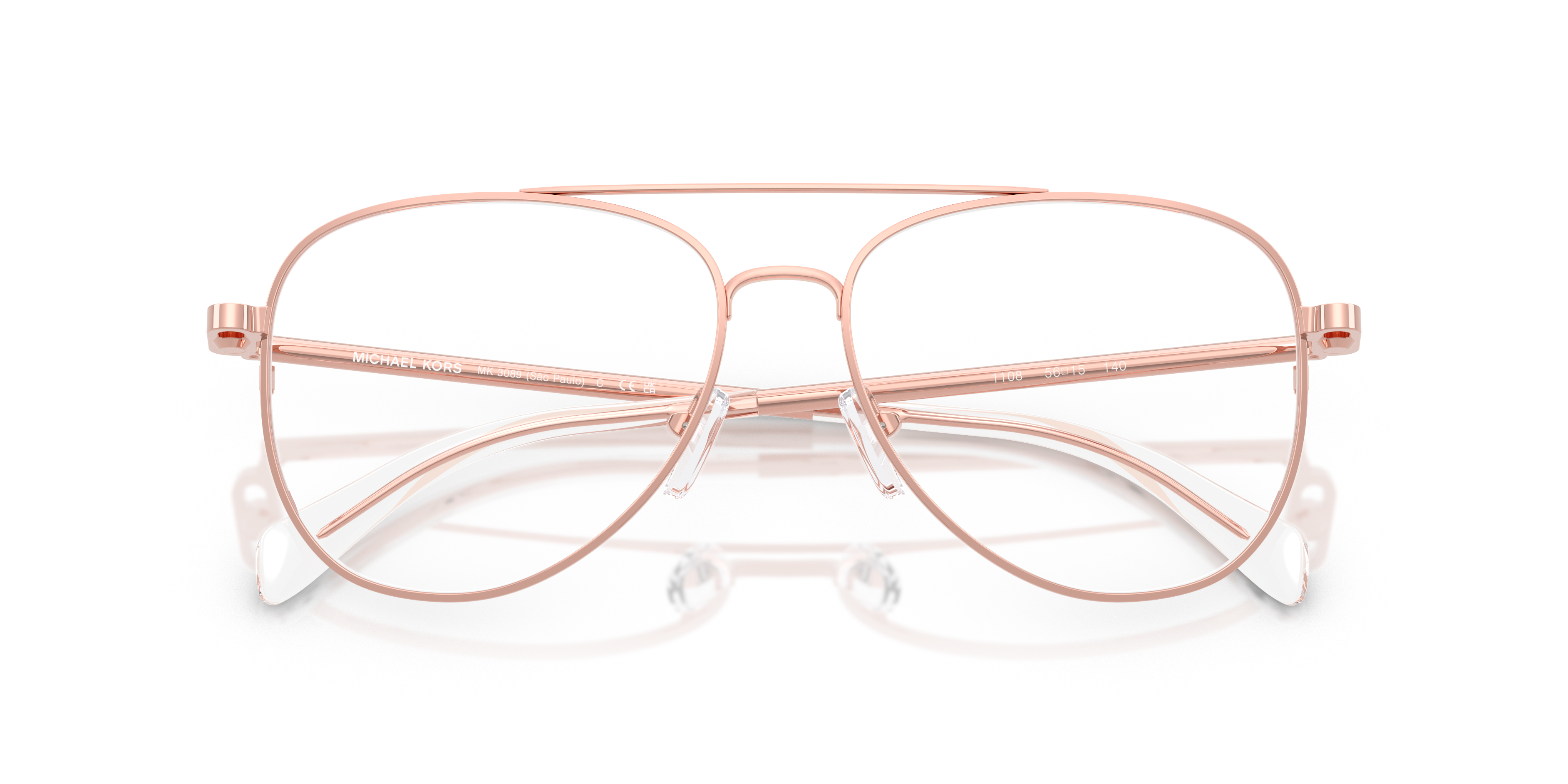 Occhiali da Sole Michael Kors 0MK3089 Rose Gold Shiny | Originali