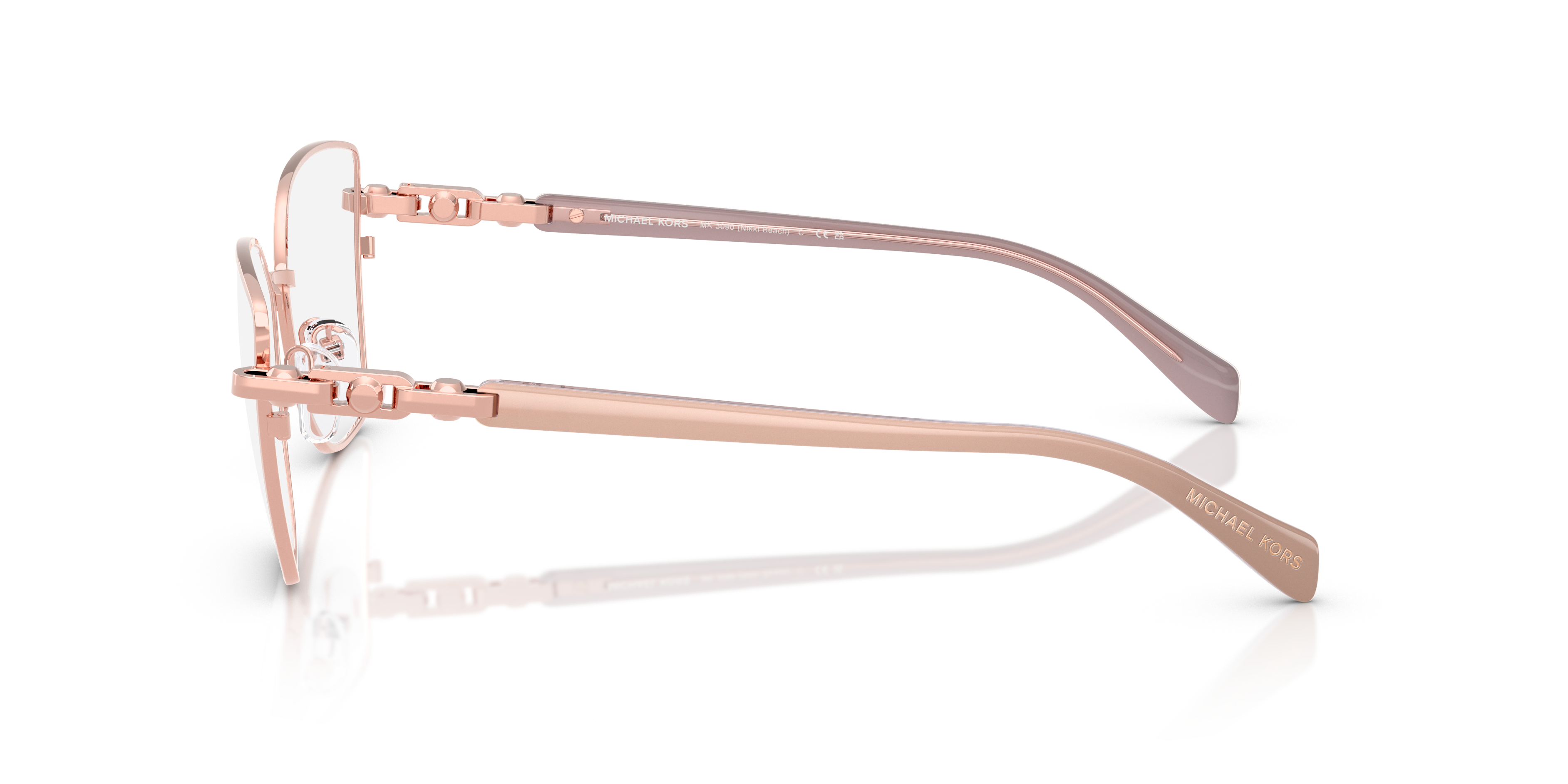 Occhiali da Sole Michael Kors Nikki Beach Donna Rose Gold Shiny