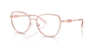 Occhiali da Vista Michael Kors Donna Kiawah 0MK3101 Rosa Trasparente