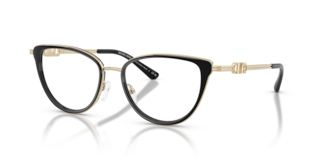 Occhiali da vista Michael Kors Hilton Head Neri Donna | Eleganza Moder