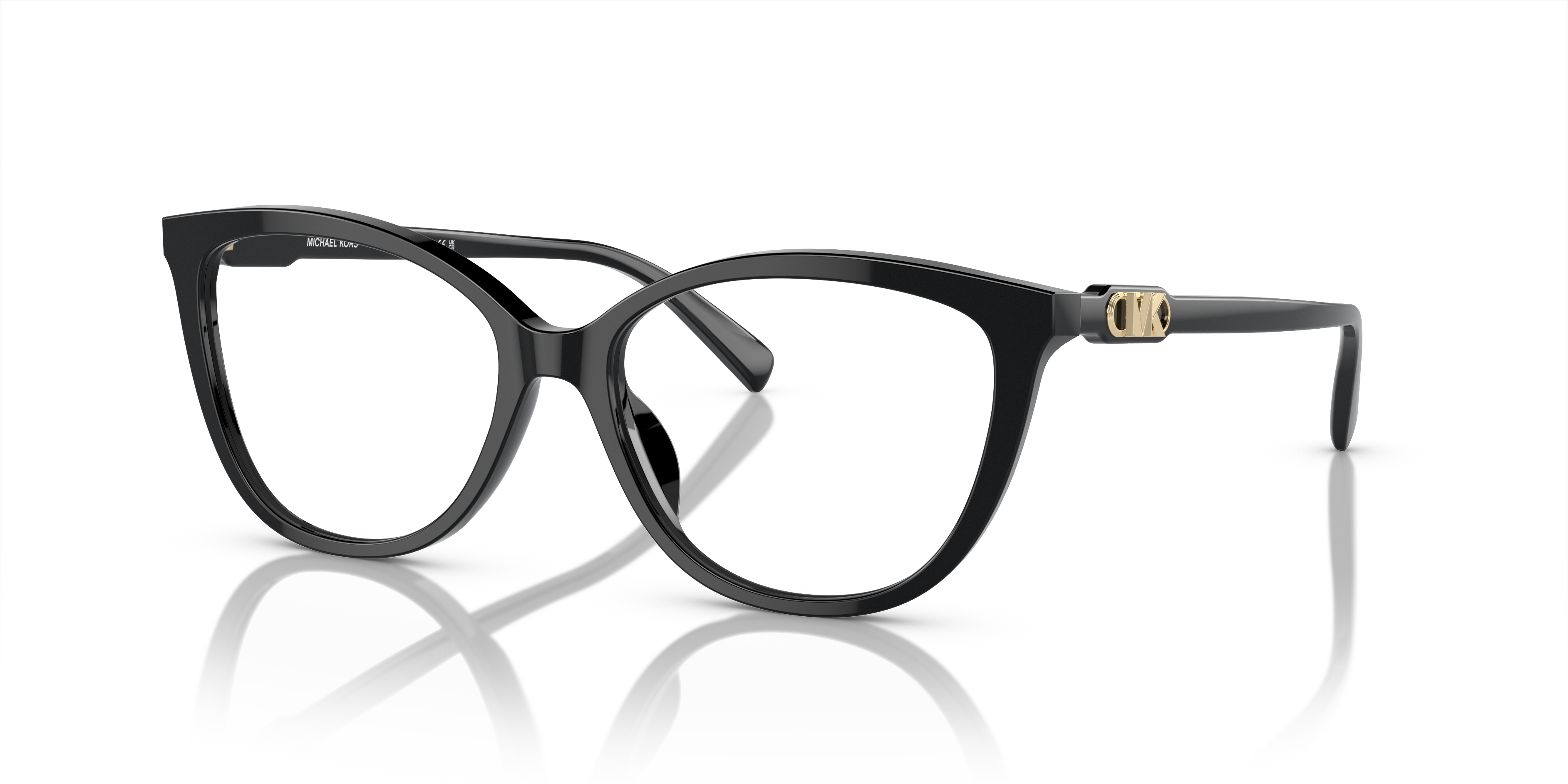 Occhiali da sole Michael Kors Westminster neri per donna, modello 0MK4109U, con montatura in acetato e lenti scure, mostrati