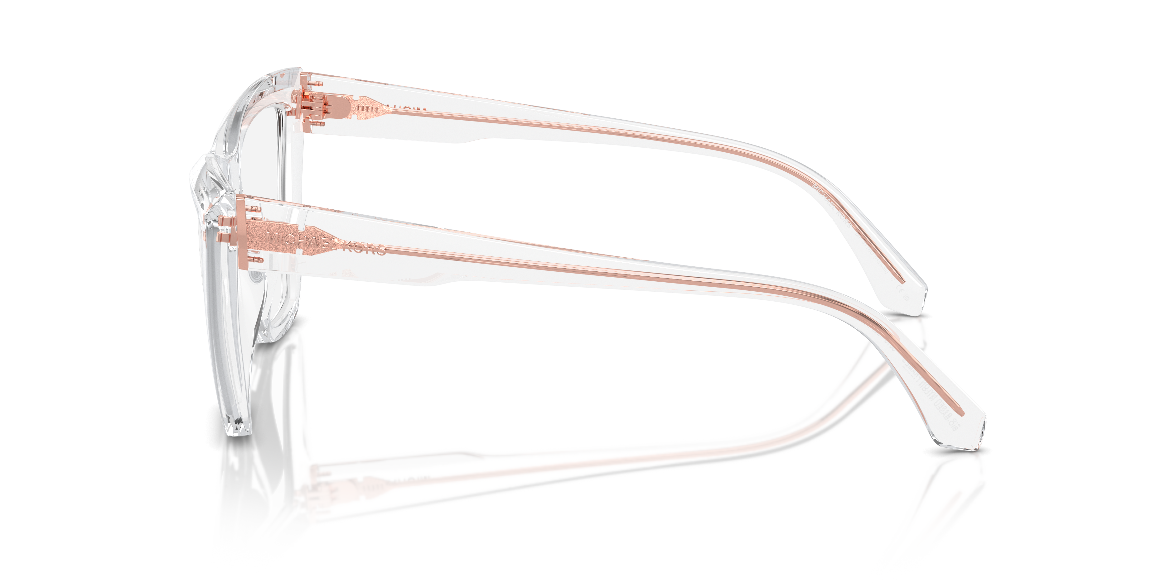 Occhiali da Sole Michael Kors Hawaii Rose Transparent - Donna Original