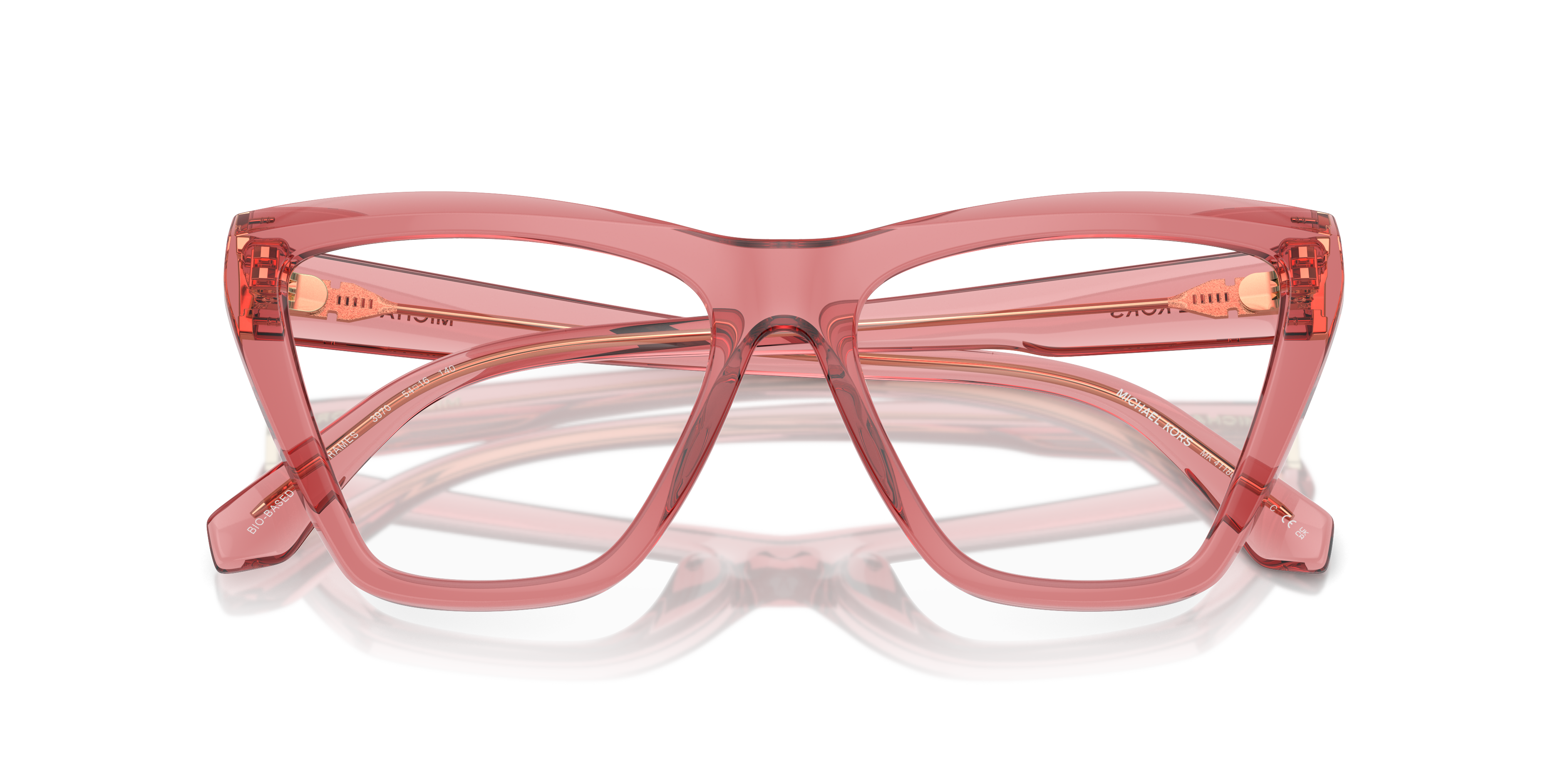 Occhiali da Sole Michael Kors Hawaii Rose Transparent - Donna Original