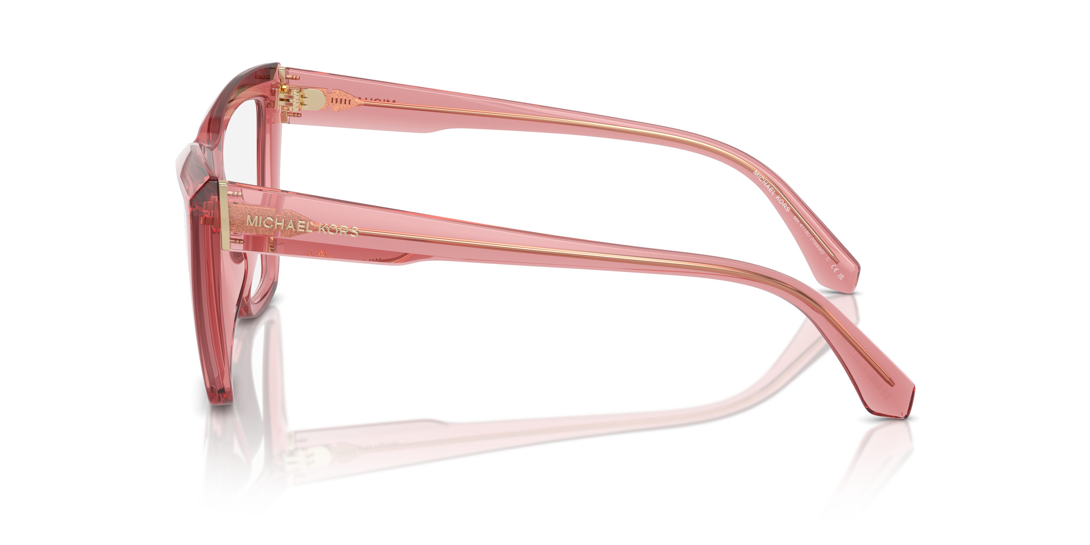 Occhiali da Sole Michael Kors Hawaii Rose Transparent - Donna Original