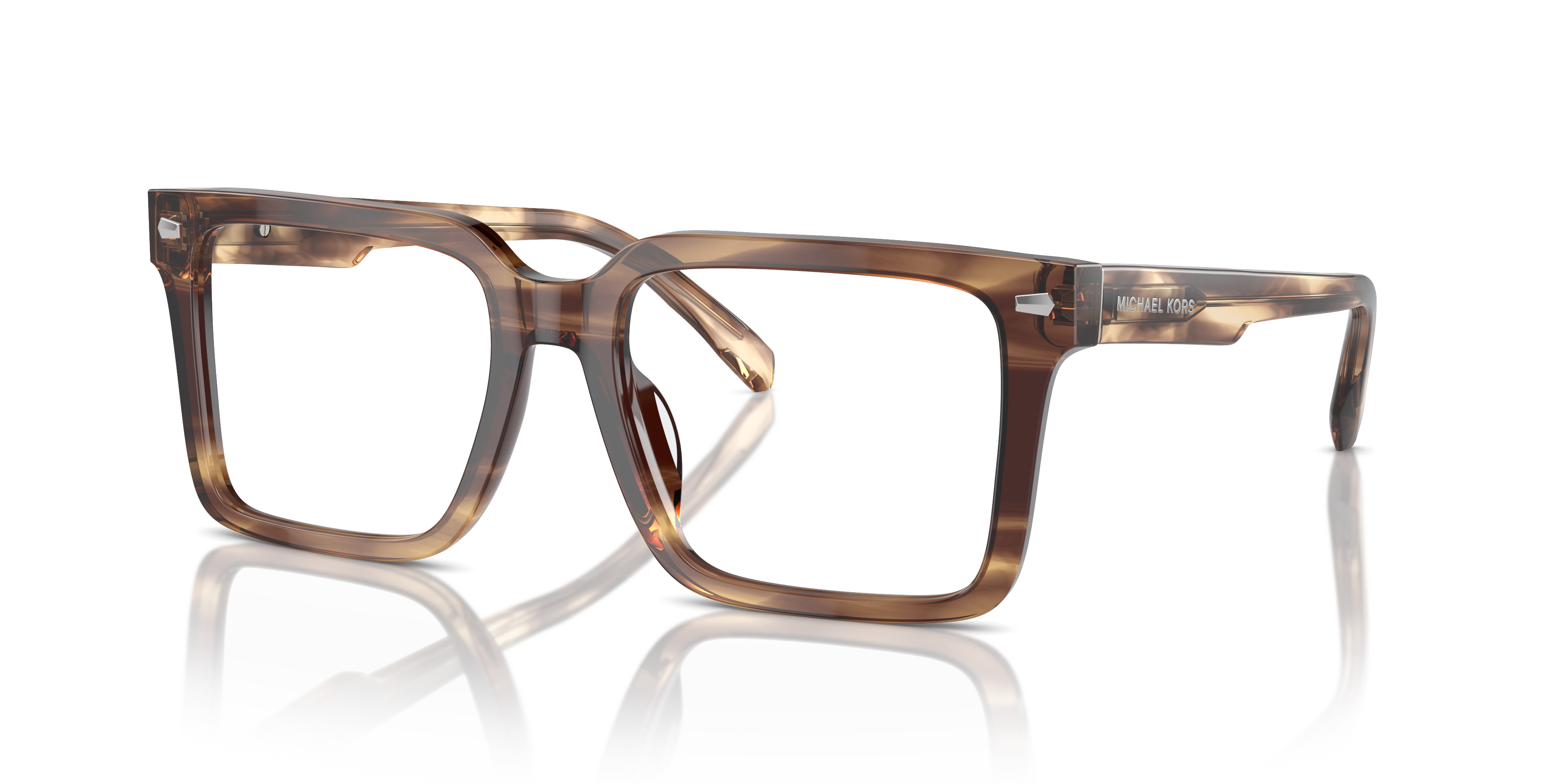 Occhiali da Sole Michael Kors Mosel Uomo Black Horn Originali