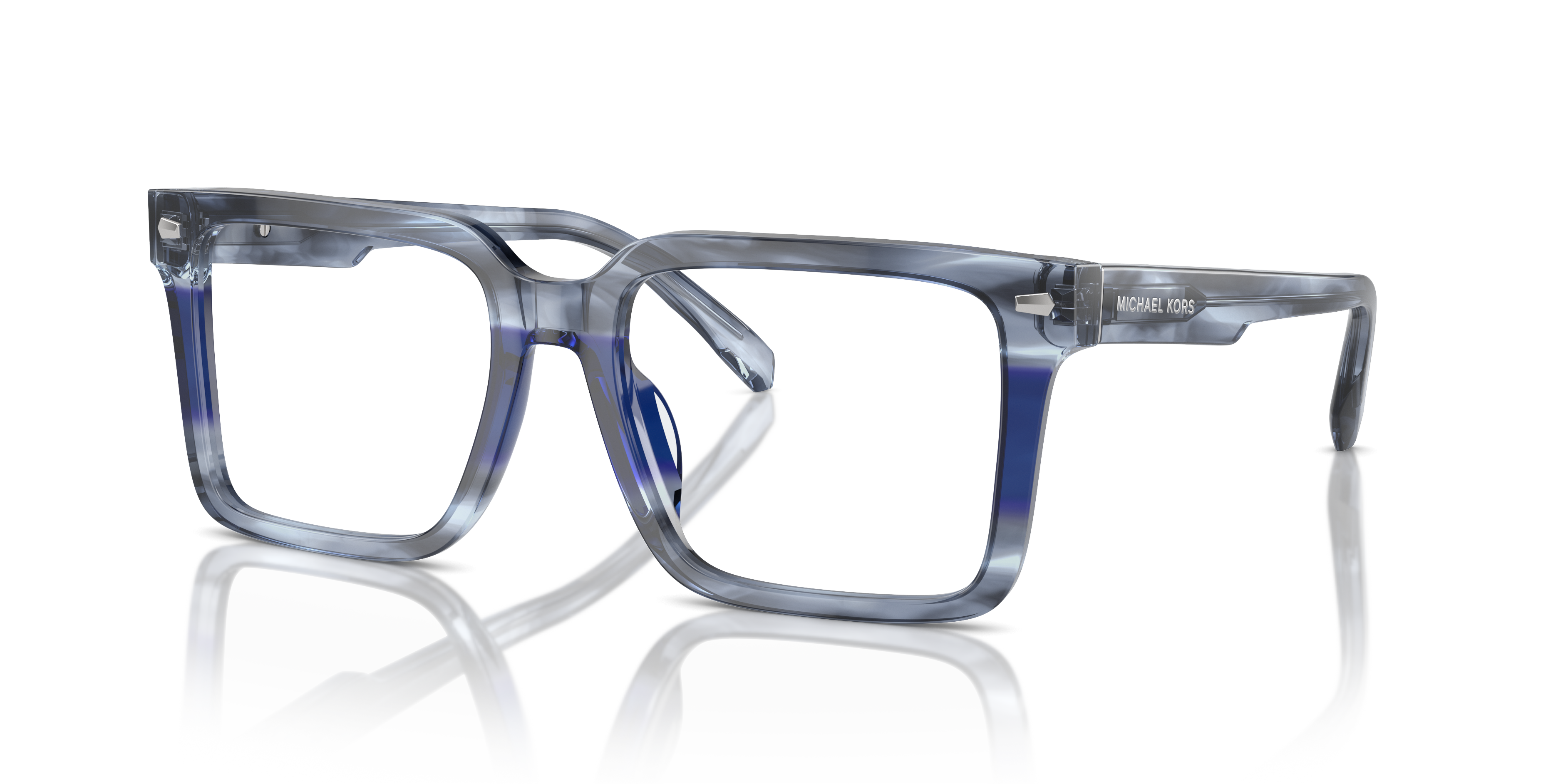 Occhiali da Sole Michael Kors Mosel Uomo Black Horn Originali