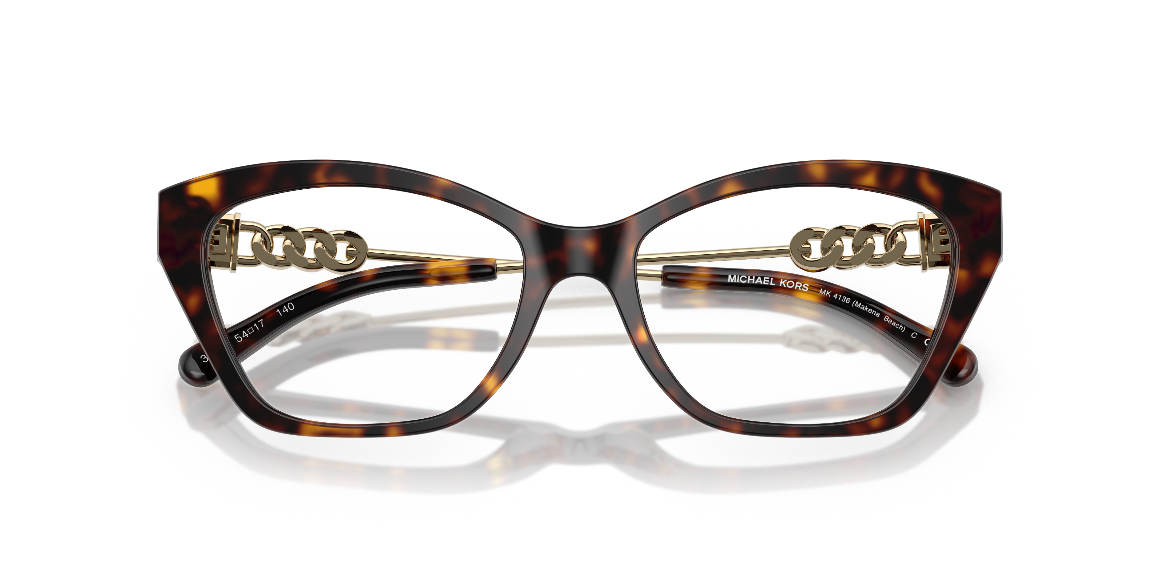 Occhiali da Sole Michael Kors Makena Beach Dark Tortoise Donna - 0MK41