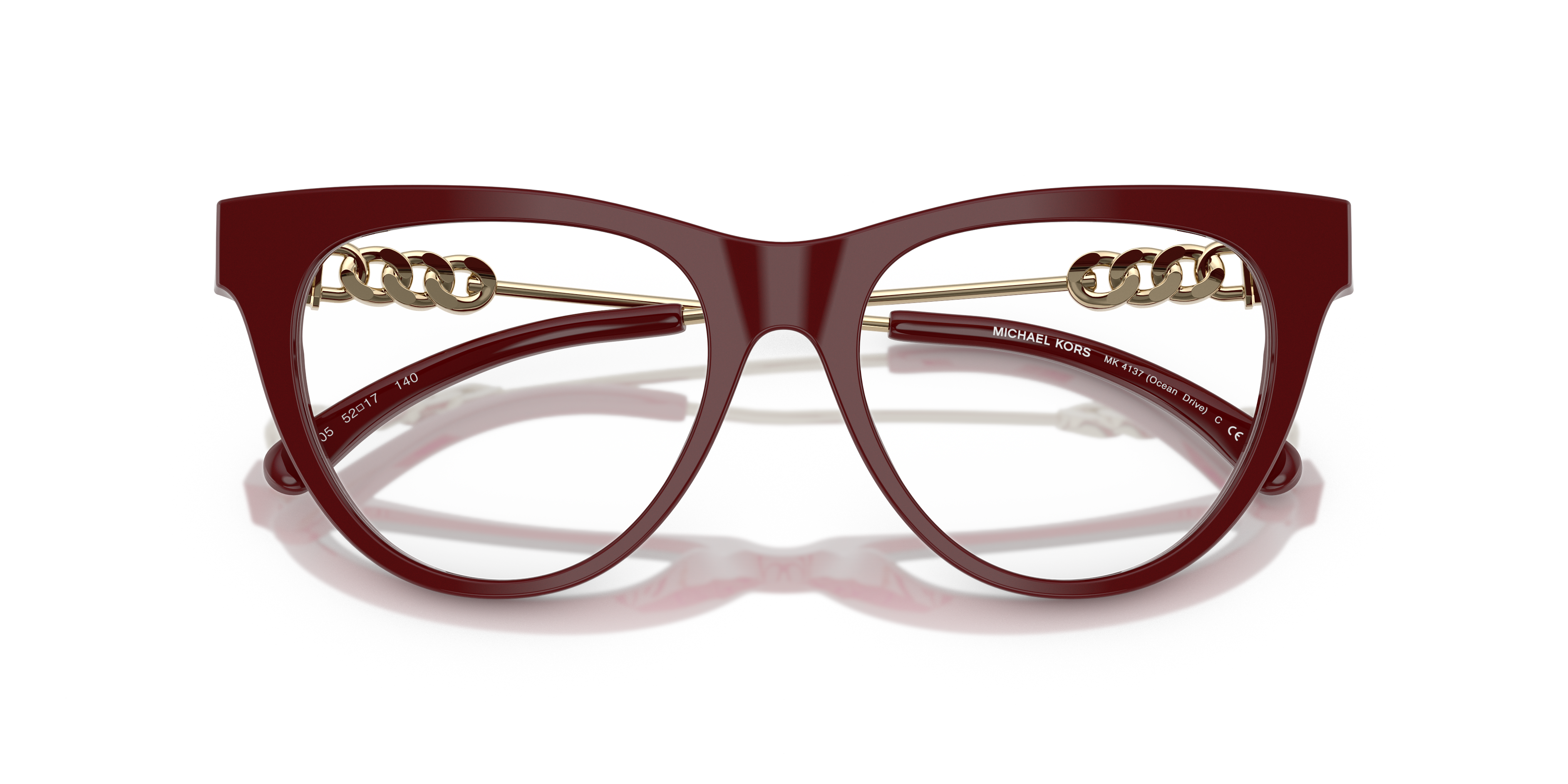 Occhiali da Sole Michael Kors Donna Ocean Drive 0MK4137 Deep Red
