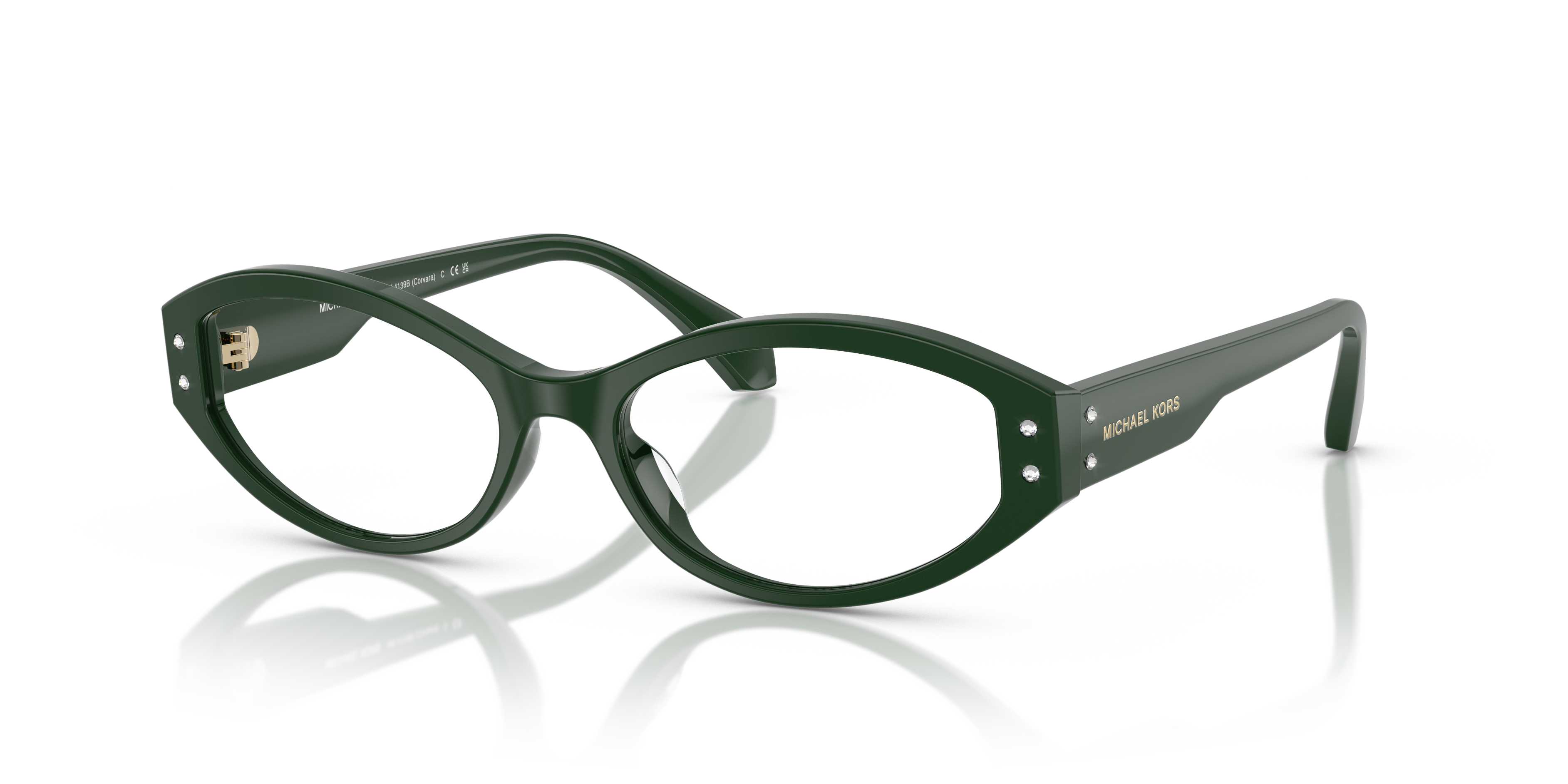 Occhiali da sole Michael Kors Corvara Dark Tortoise Donna | 0MK4139B