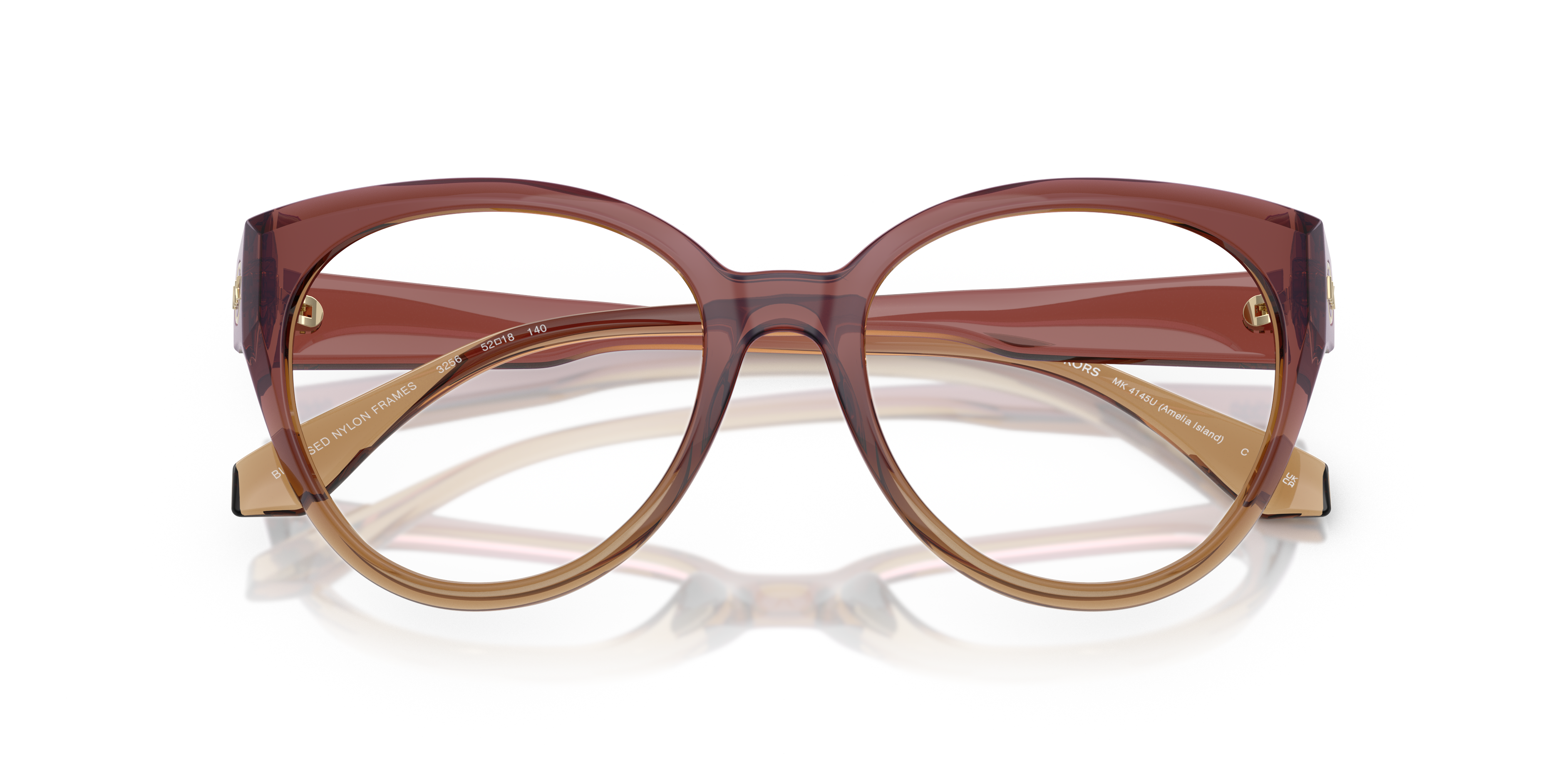 Occhiali da Sole Michael Kors Amelia Island Dusty Rose Light Brown