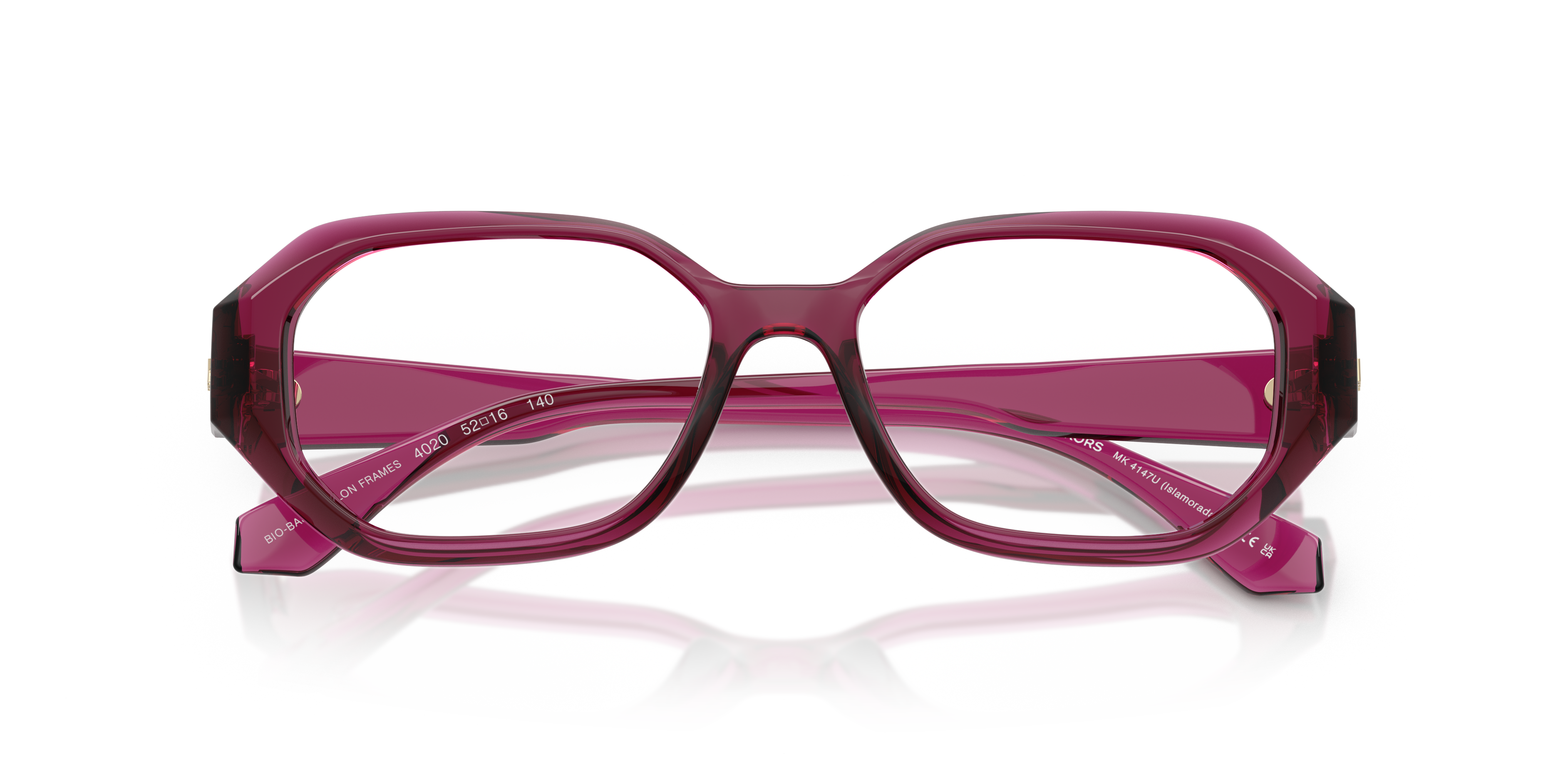Occhiali da sole Michael Kors Islamorada 0MK4147U neri da donna con montatura in acetato lucido