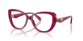 Occhiali da Vista Michael Kors 0MK4163U Donna - Prugna Trasparente