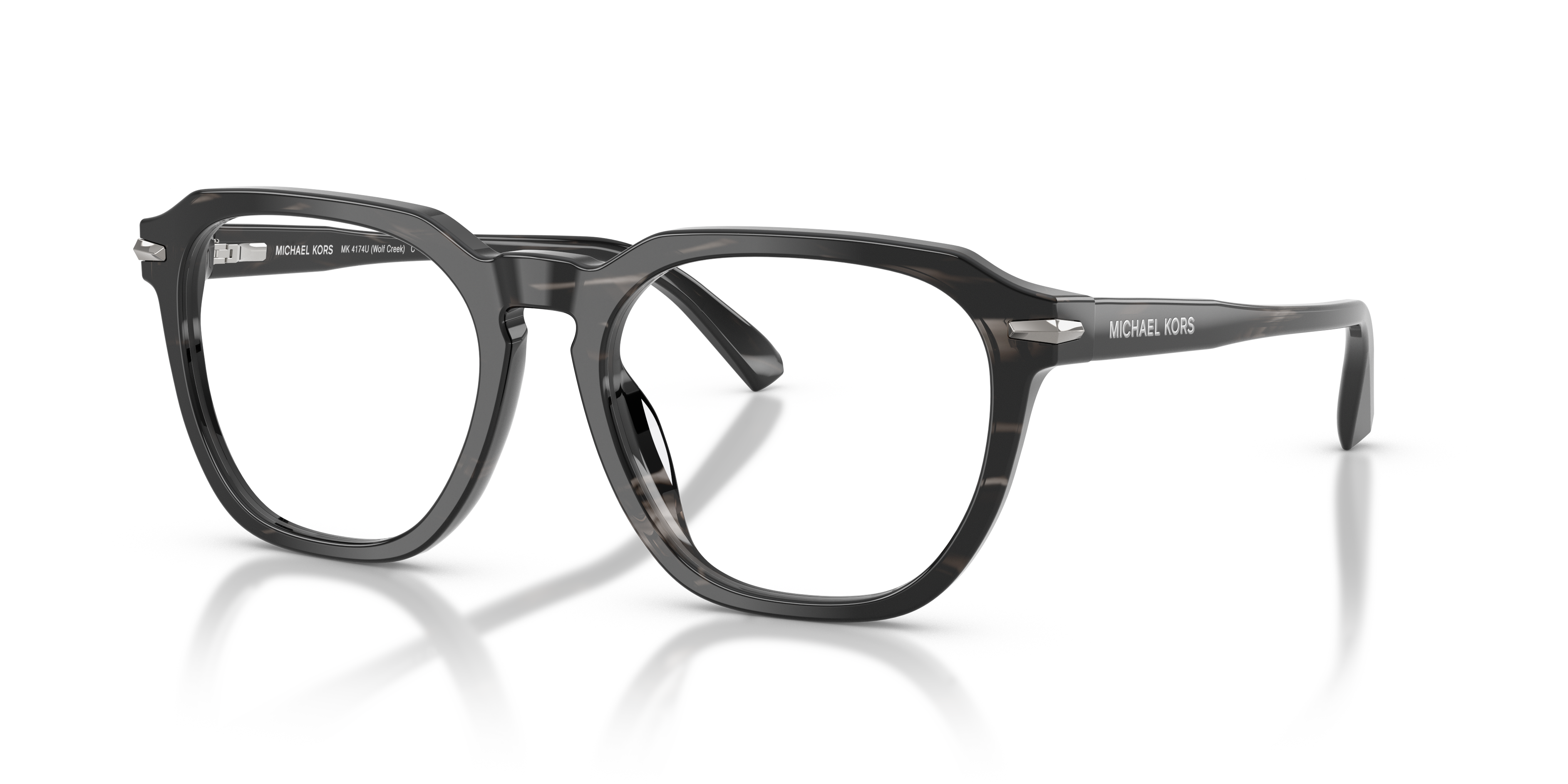Occhiali da Sole Michael Kors Uomo Wolf Creek Brown Horn Originali