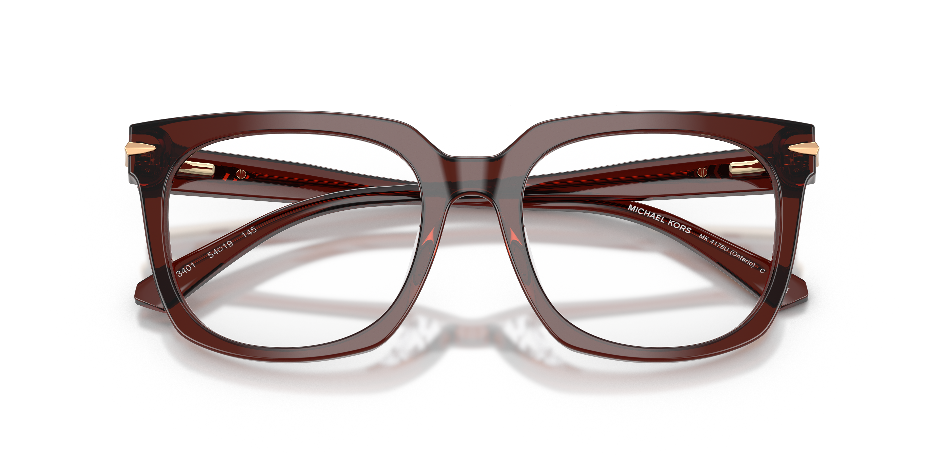 Occhiali da Sole Michael Kors Uomo Marroni ONTARIO | 0MK4176U