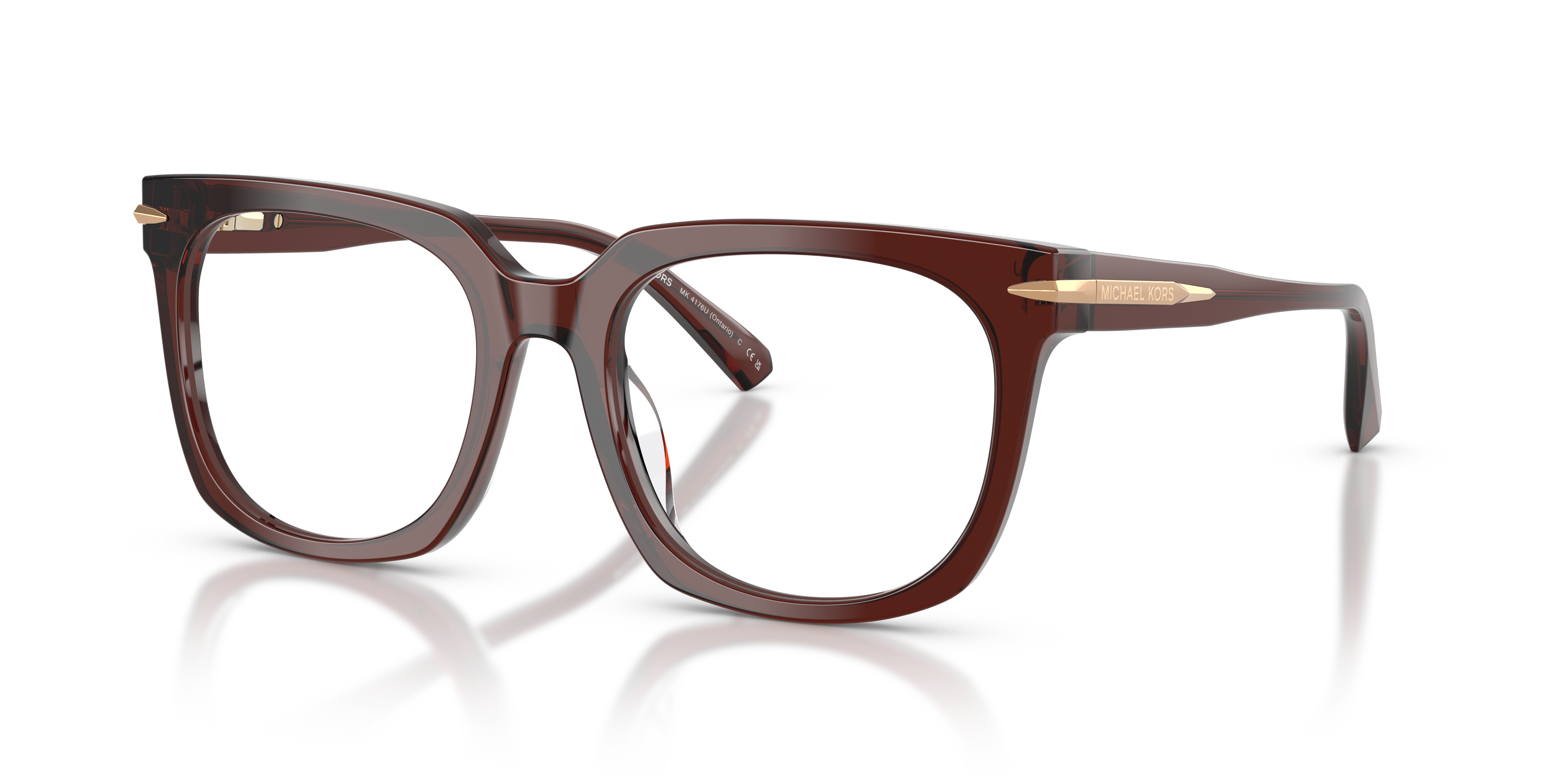Occhiali da Sole Michael Kors Uomo Marroni ONTARIO | 0MK4176U