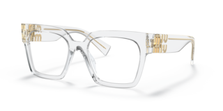 Occhiali da Vista Miu Miu 0MU 04UV Crystal Donna | Eleganza Trasparent