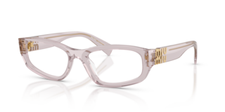 Occhiali da Vista Miu Miu 0MU 04YV Donna Mauve Transparent