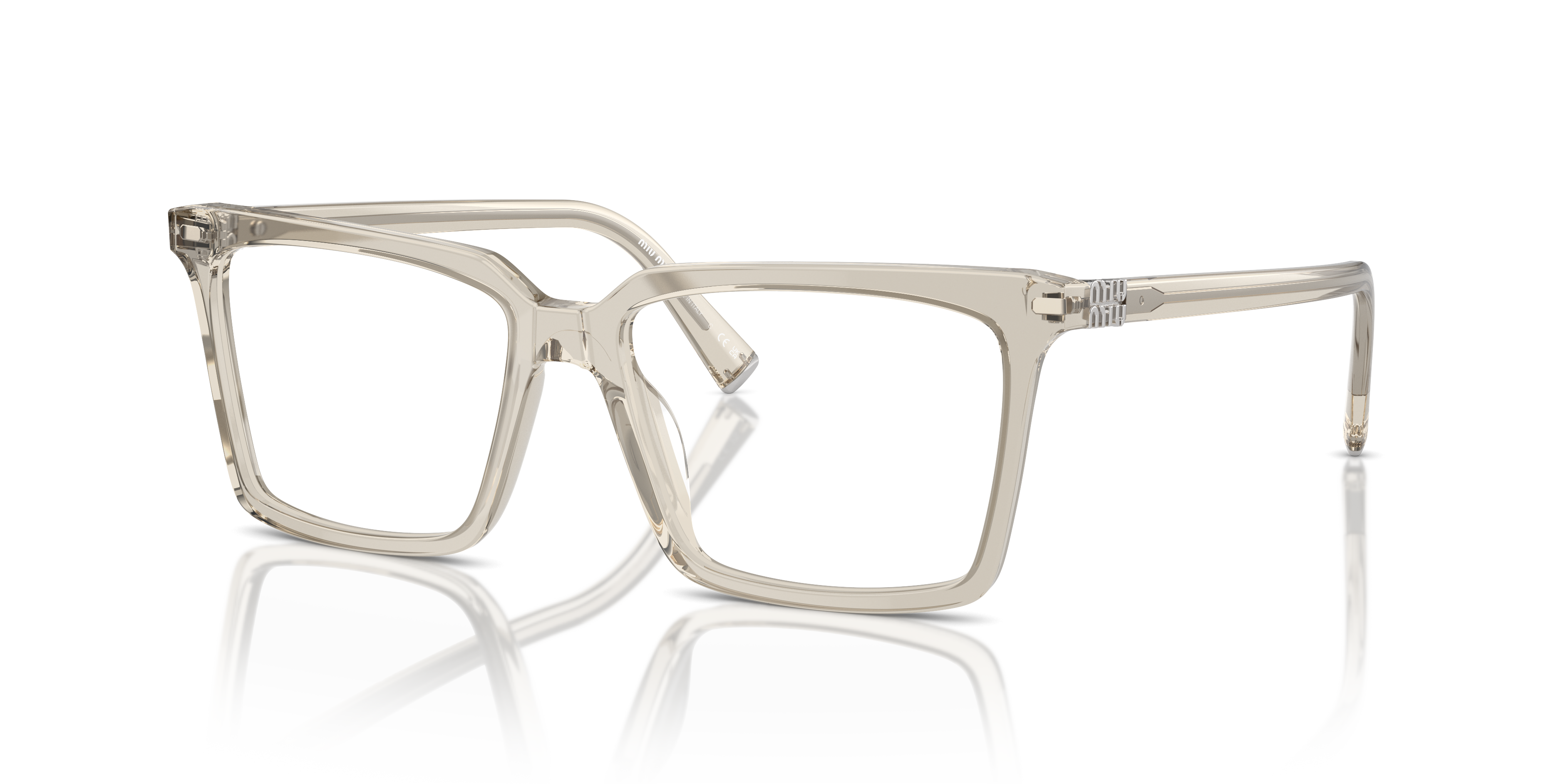 Miu Miu 0MU 08XV Occhiali da Sole Donna | Hemp Transparent
