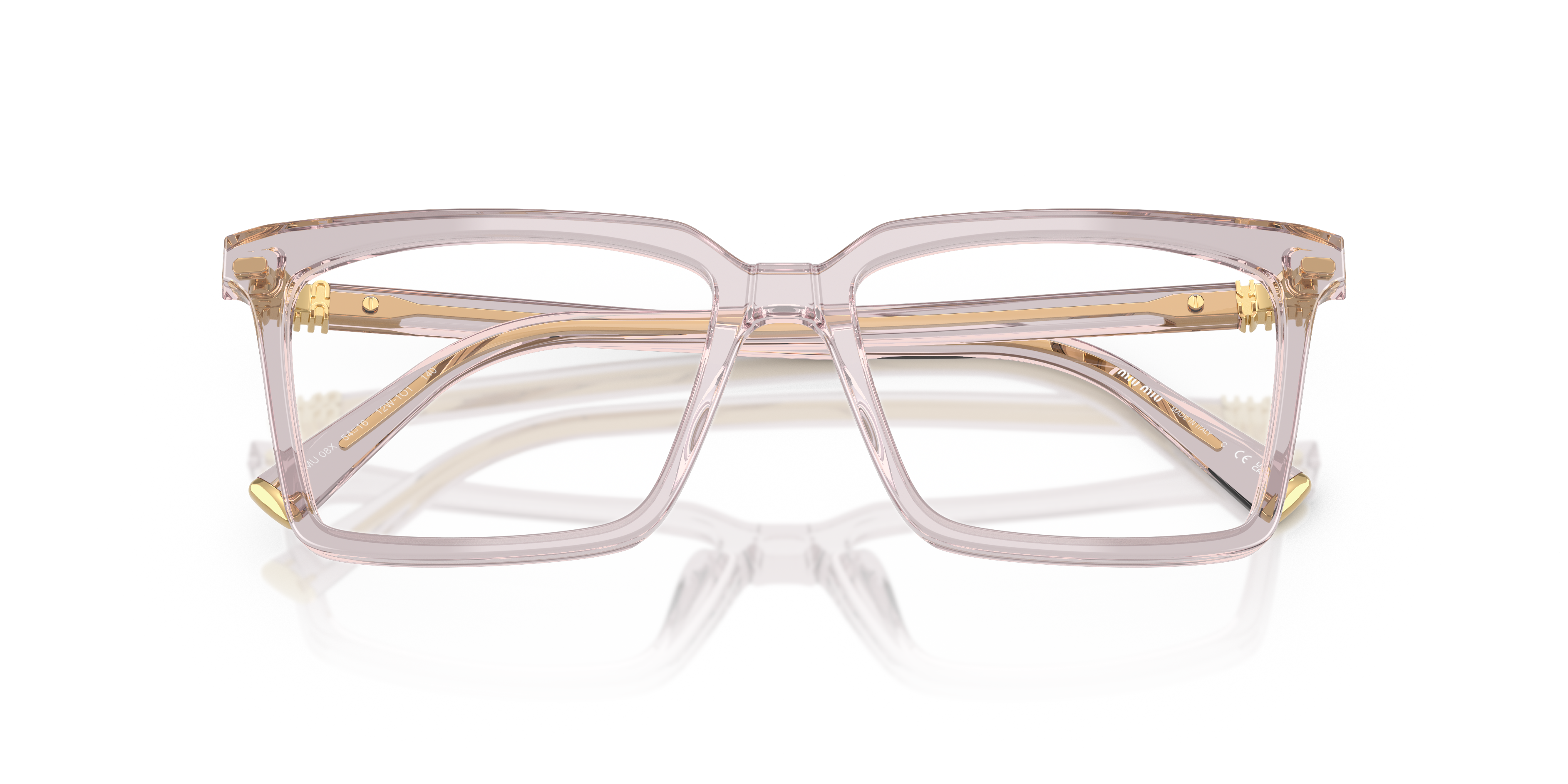 Miu Miu 0MU 08XV Occhiali da Sole Donna | Hemp Transparent