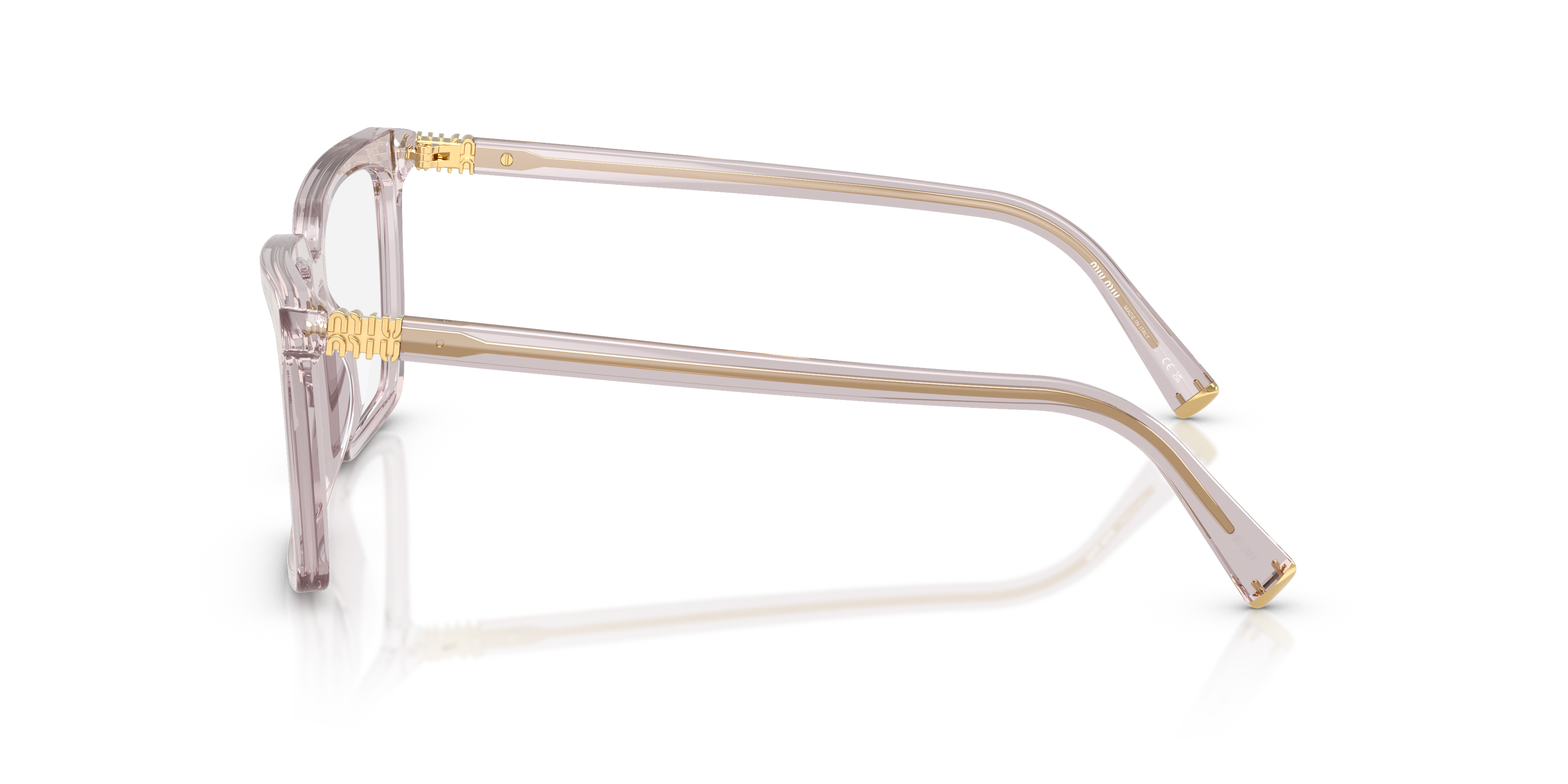 Miu Miu 0MU 08XV Occhiali da Sole Donna | Hemp Transparent