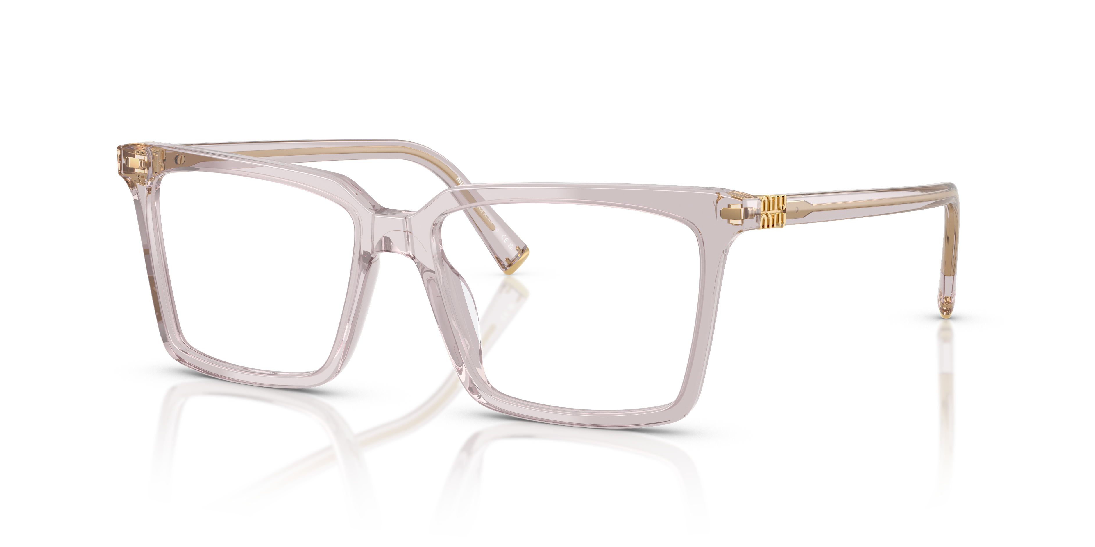 Miu Miu 0MU 08XV Occhiali da Sole Donna | Hemp Transparent