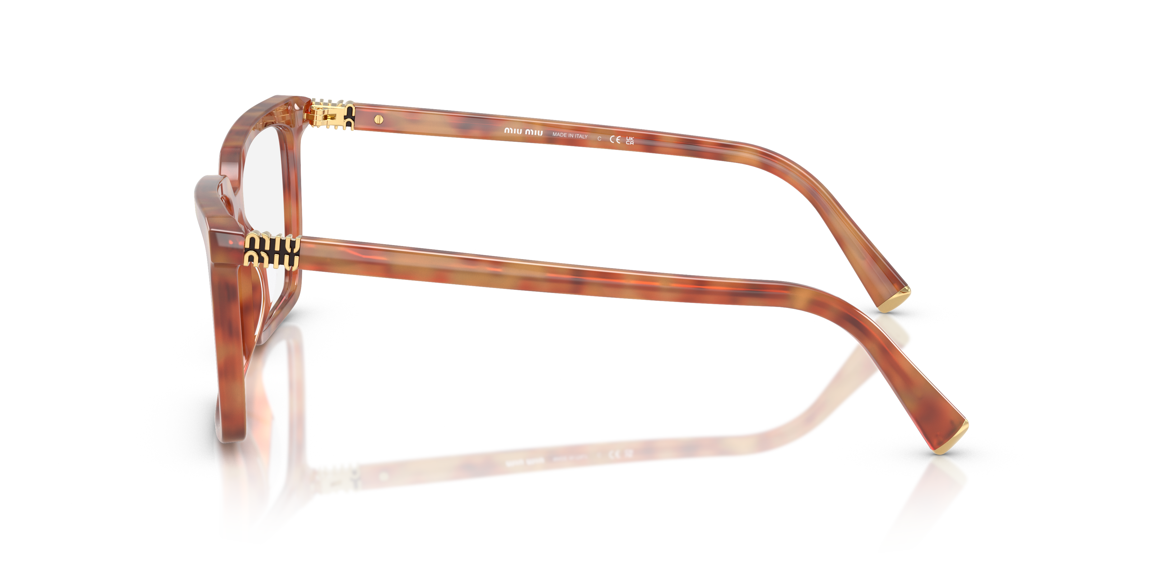 Miu Miu 0MU 08XV Occhiali da Sole Donna | Hemp Transparent