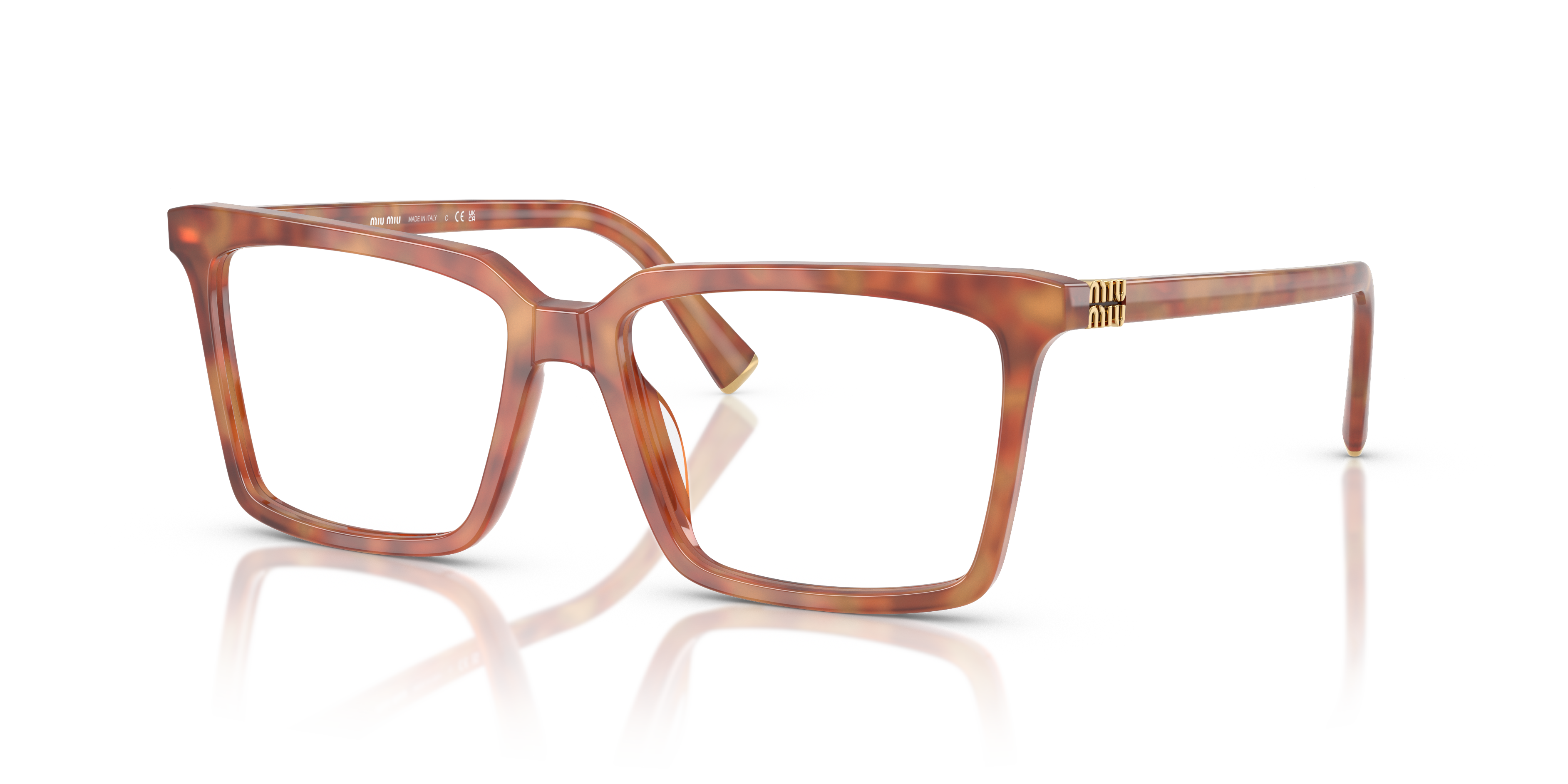 Miu Miu 0MU 08XV Occhiali da Sole Donna | Hemp Transparent