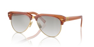 Miu Miu 0MU 09ZS Caramel Donna: Occhiali da Sole Originali