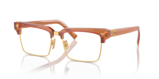 Miu Miu 0MU 11XV Occhiali da Vista Donna - Caramel Transparent