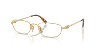 Occhiali da Vista Donna Miu Miu 0MU 52ZV Oro | Stile Unico