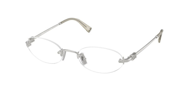 Occhiali da Vista Miu Miu MU 53WV Silver Donna | Modello Originale