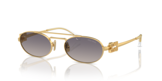 MIU MIU MU 54ZS - ZVN50D PALE GOLD | WOMEN'S SUNGLASSES 