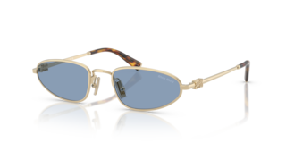 Occhiali da Sole Miu Miu 0MU A52S Pale Gold Donna Originali