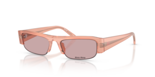 Occhiali da Sole Miu Miu MU B07S Donna Opaline Pink Originali