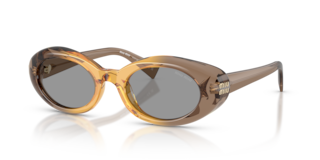 Occhiali da Sole Miu Miu MU B09S Beige Donna | Eleganza e Stile