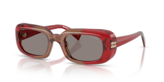 Occhiali da Sole Miu Miu MU B13S Bordeaux Originali Donna