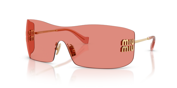 Miu Miu 0MU B53S Oro | Occhiali da Sole Donna Autentici