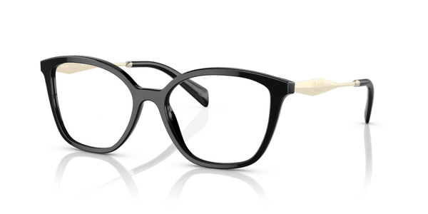 Occhiali da Vista Prada 0PR 02ZV Donna Neri | Eleganza Iconica