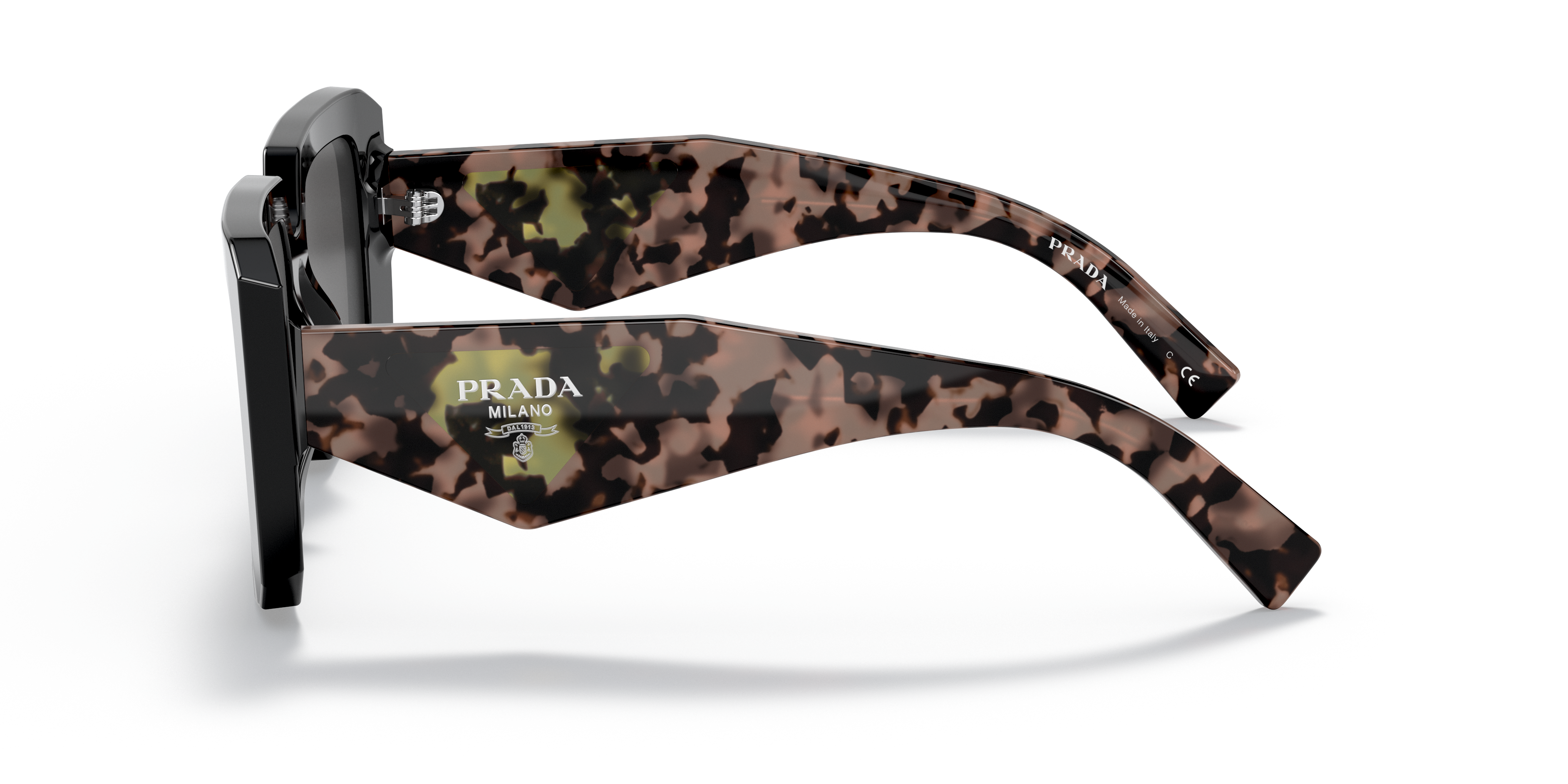Occhiali da Sole Prada 0PR 23YS Neri Donna | Eleganza Cat-Eye