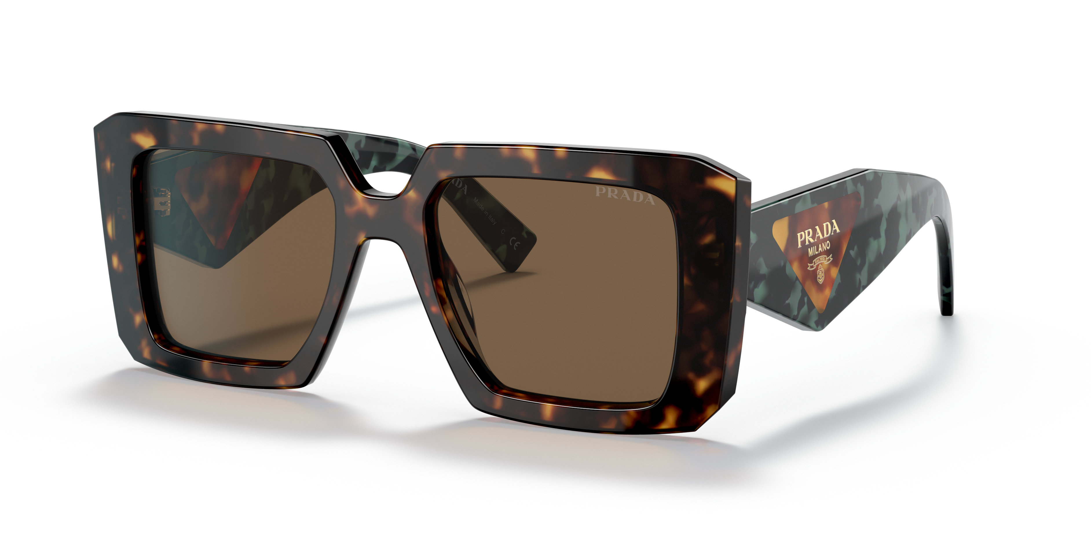 Occhiali da Sole Prada 0PR 23YS Neri Donna | Eleganza Cat-Eye